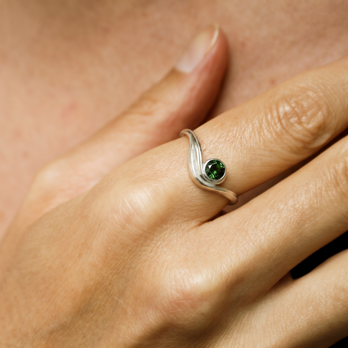 Eclipse Ring - Sterling Sølv