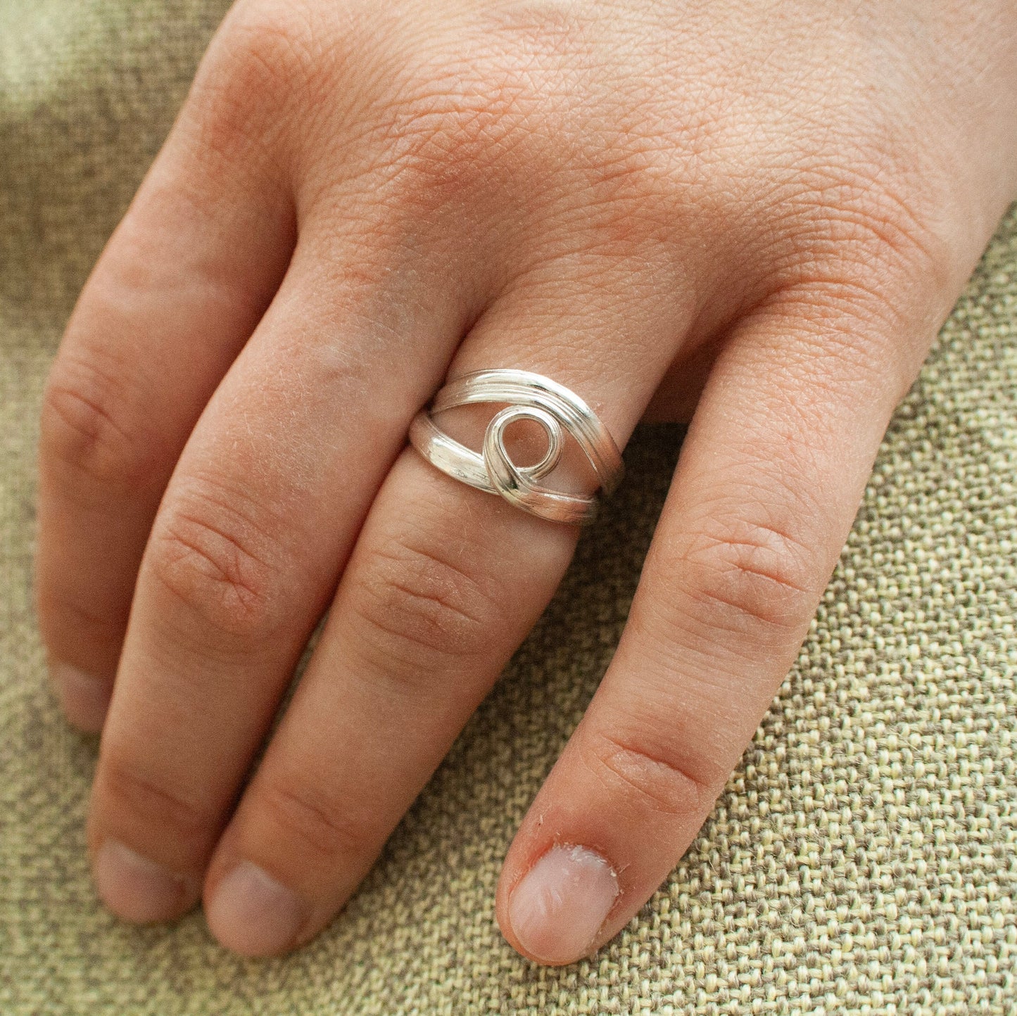 Raven Unika Ring (Str. 53) - Sterling Sølv