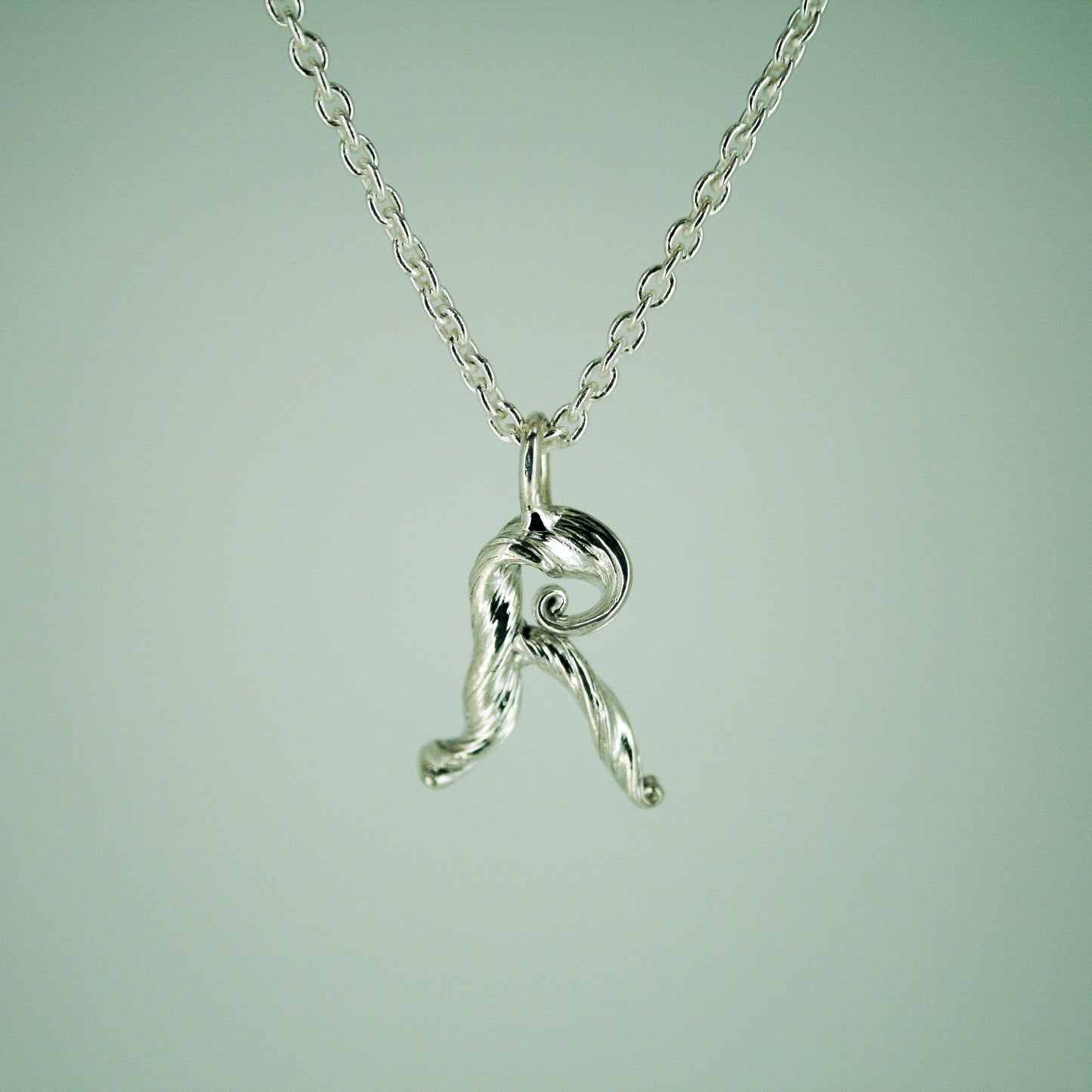 Love Letter - Letter Pendant in Sterling Silver