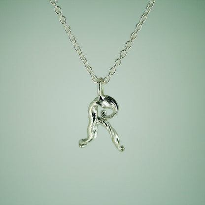 Love Letter - Letter Pendant in Sterling Silver