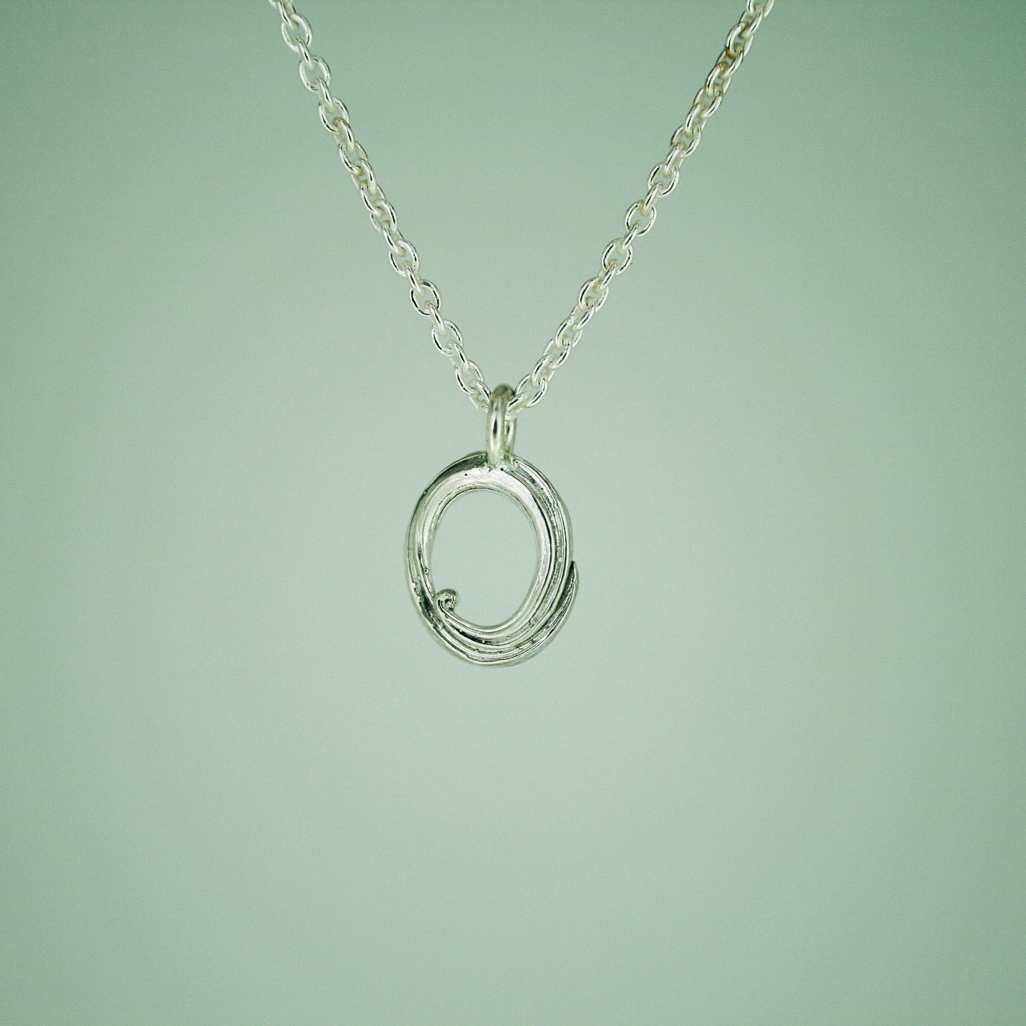 Love Letter - Letter Pendant in Sterling Silver