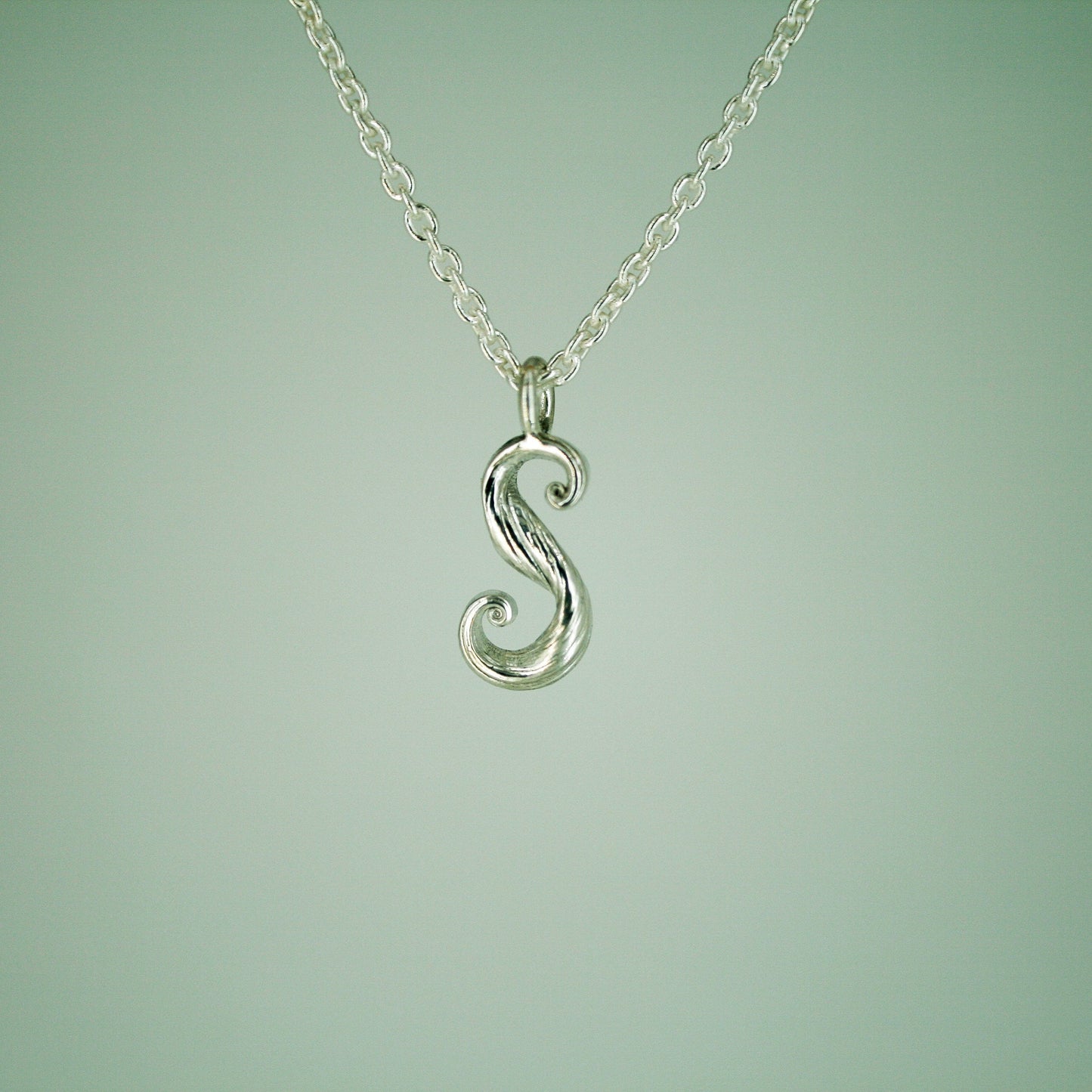 Love Letter - Letter Pendant in Sterling Silver