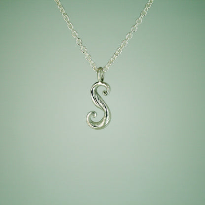 Love Letter - Letter Pendant in Sterling Silver
