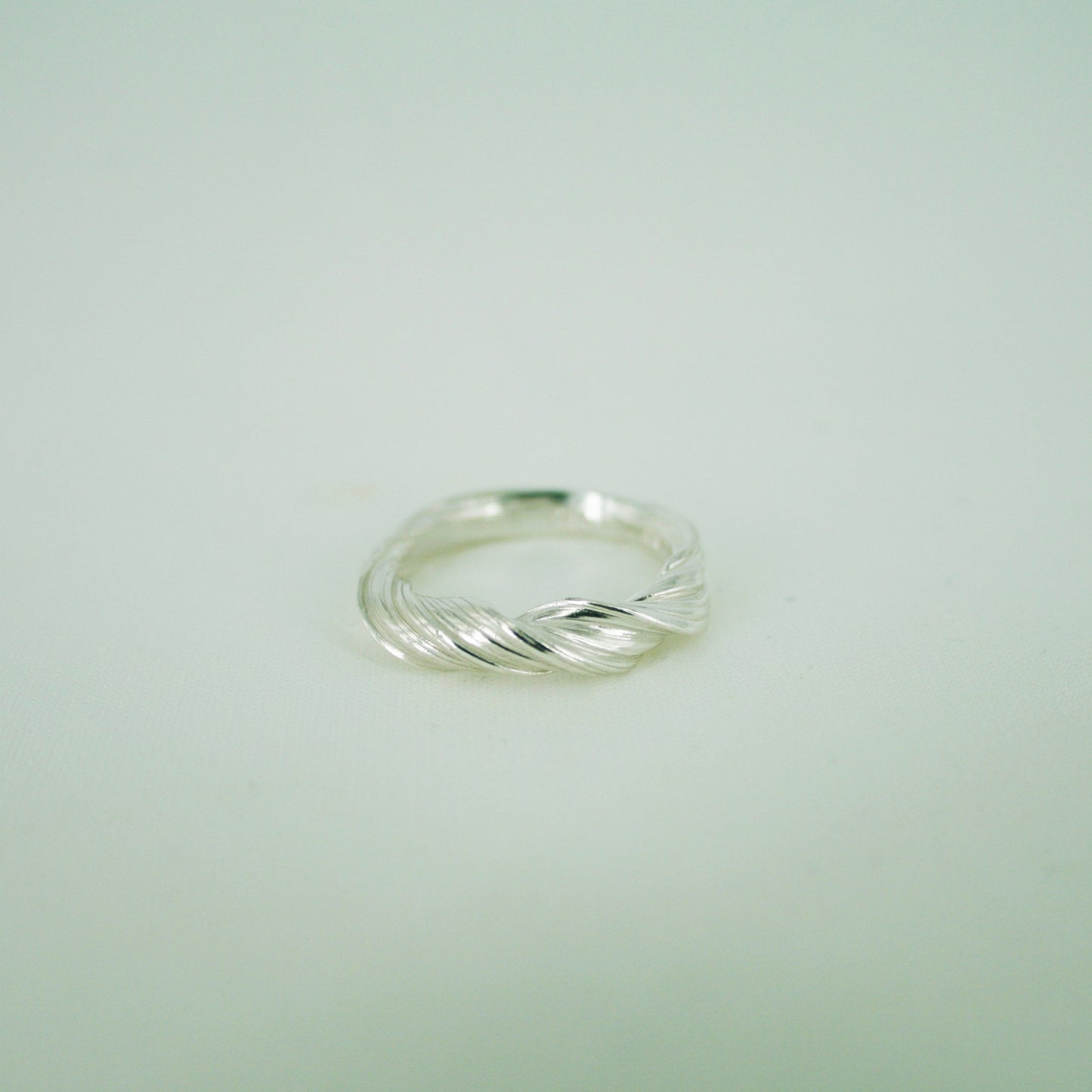 River Swirl Ring - Sterling Sølv