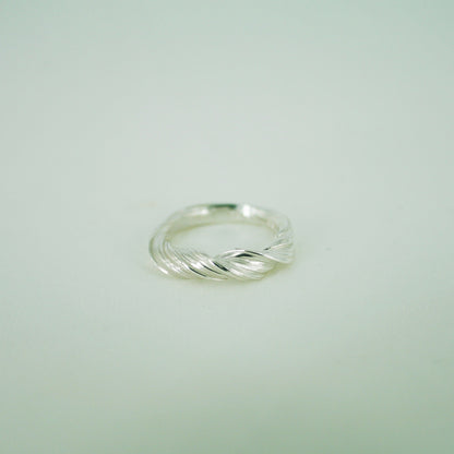 River Swirl Ring - Sterling Sølv