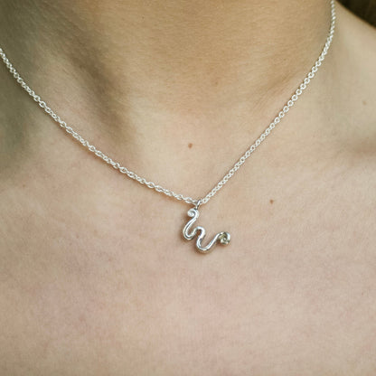 Love Letter - Letter Pendant in Sterling Silver