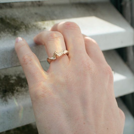 Aphrodite Gold Ring (Size 51)