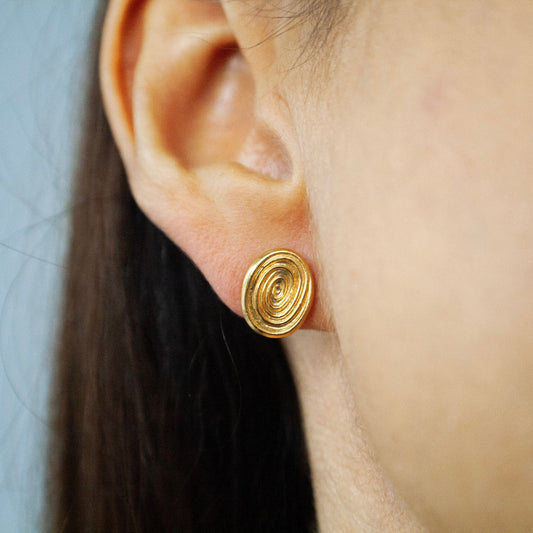 Vertigo Studs - Forgyldt
