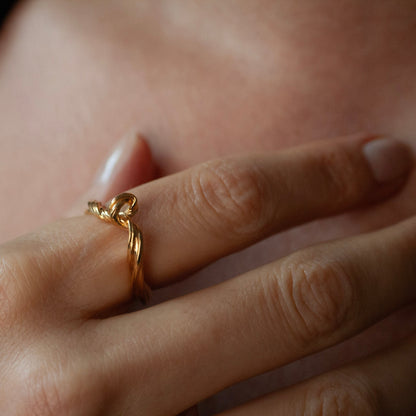 Tide Ring - Forgyldt