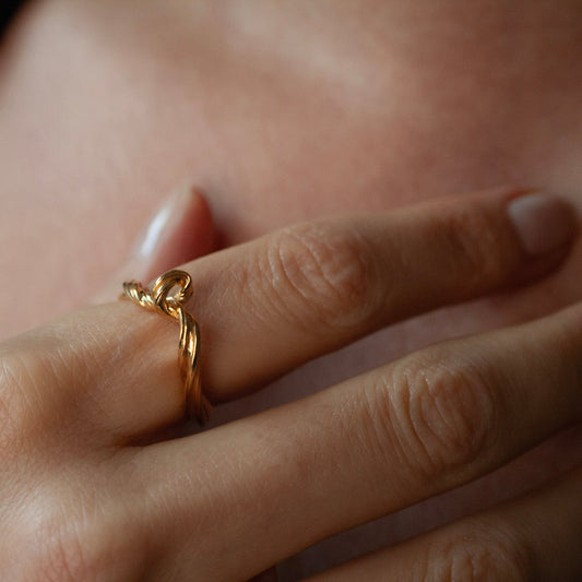 Tide Ring - Forgyldt