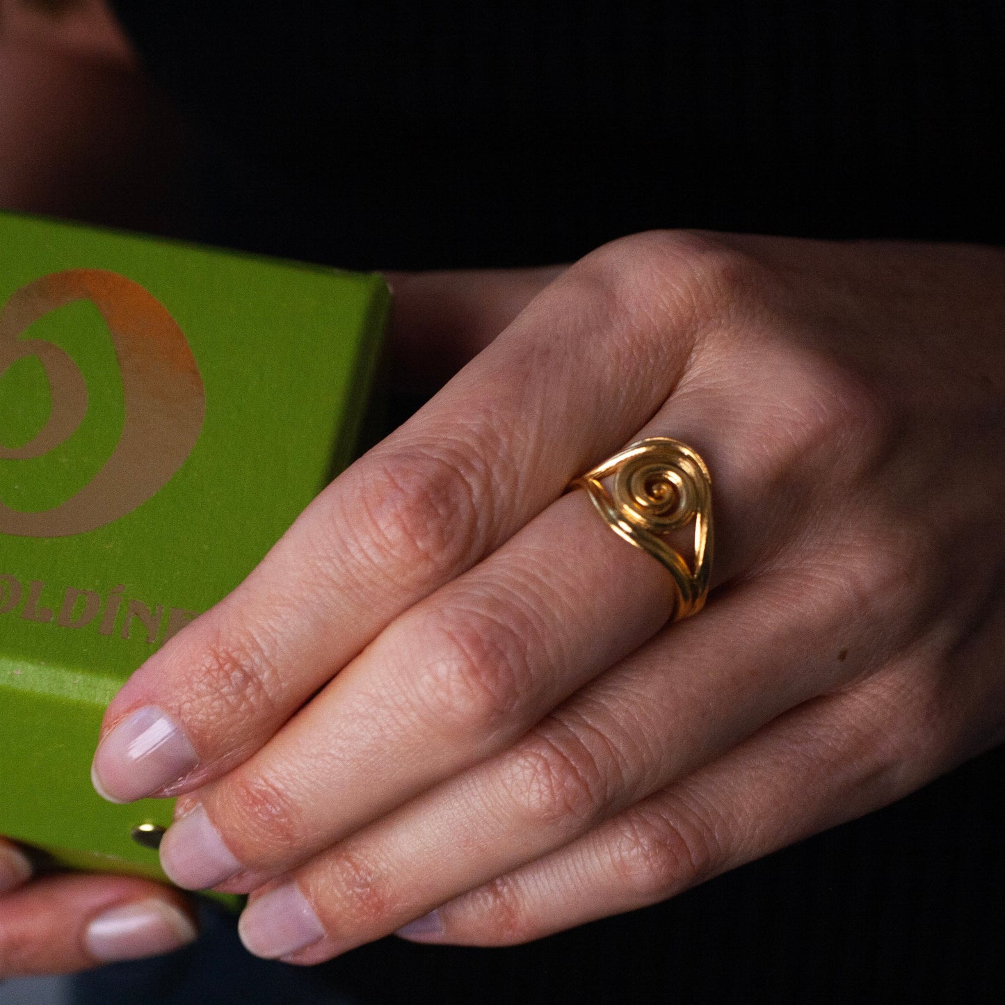 Horus Ring - Forgyldt