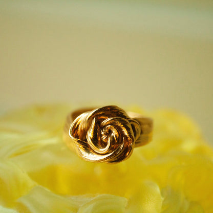 Golden Rose Unika Ring (Str. 57) - Forgyldt