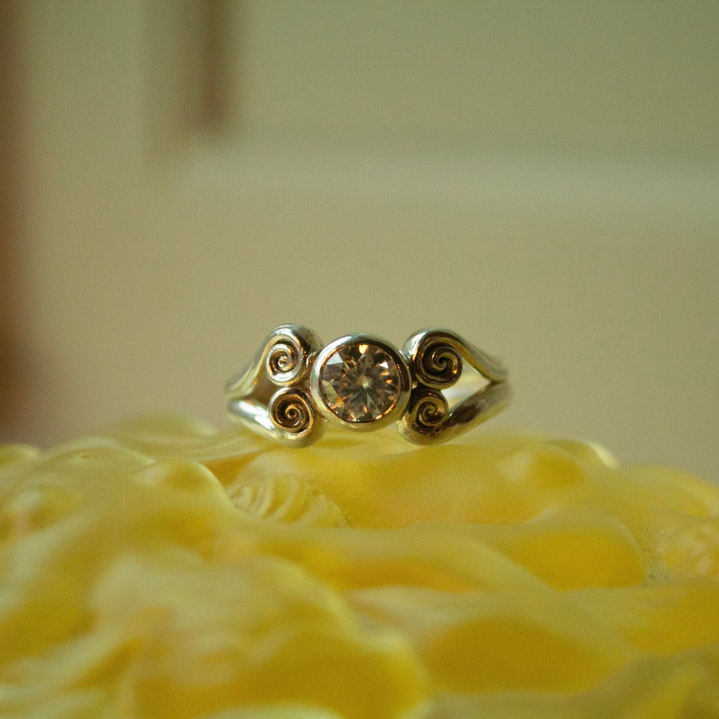 Double Hearts Unika Ring (Str. 59) - Sterling Sølv