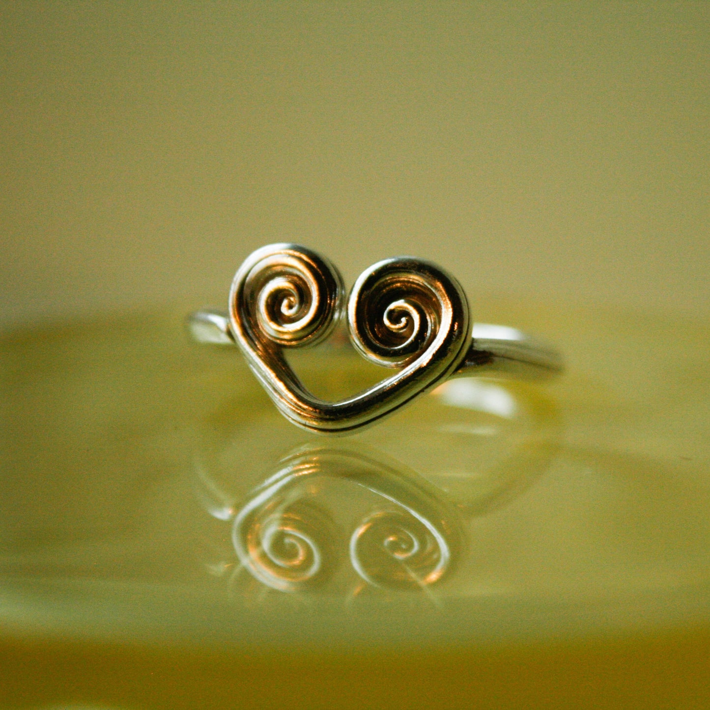 Tiny Heart Unika Ring (Str. 52) - Sterling Sølv