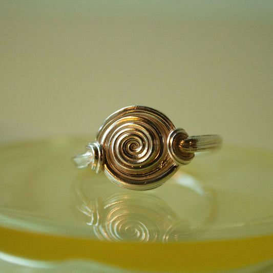 Large Miocene Unika Ring (Str. 65) - Sterling Sølv