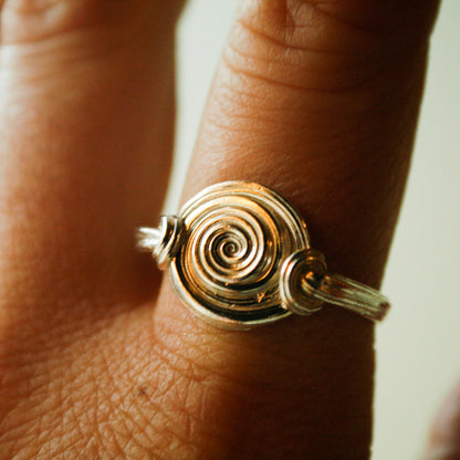 Large Miocene Unika Ring (Str. 65) - Sterling Sølv