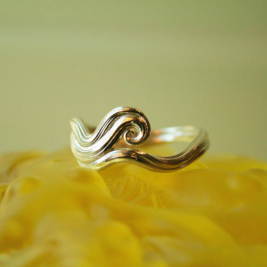 Sweet Wave Unika Ring (Str. 62) - Sterling Sølv