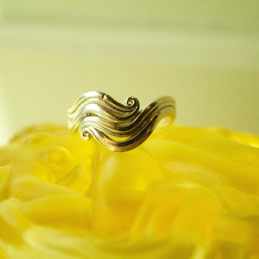 Turning Tides Unika Ring (Str. 61) - Sterling Sølv