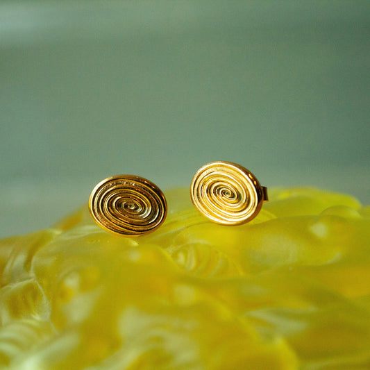 Vertigo Studs - Forgyldt