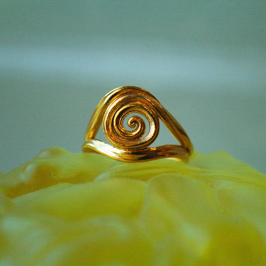 Horus Ring - Forgyldt