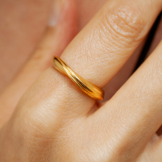 Dusk Ring - Forgyldt